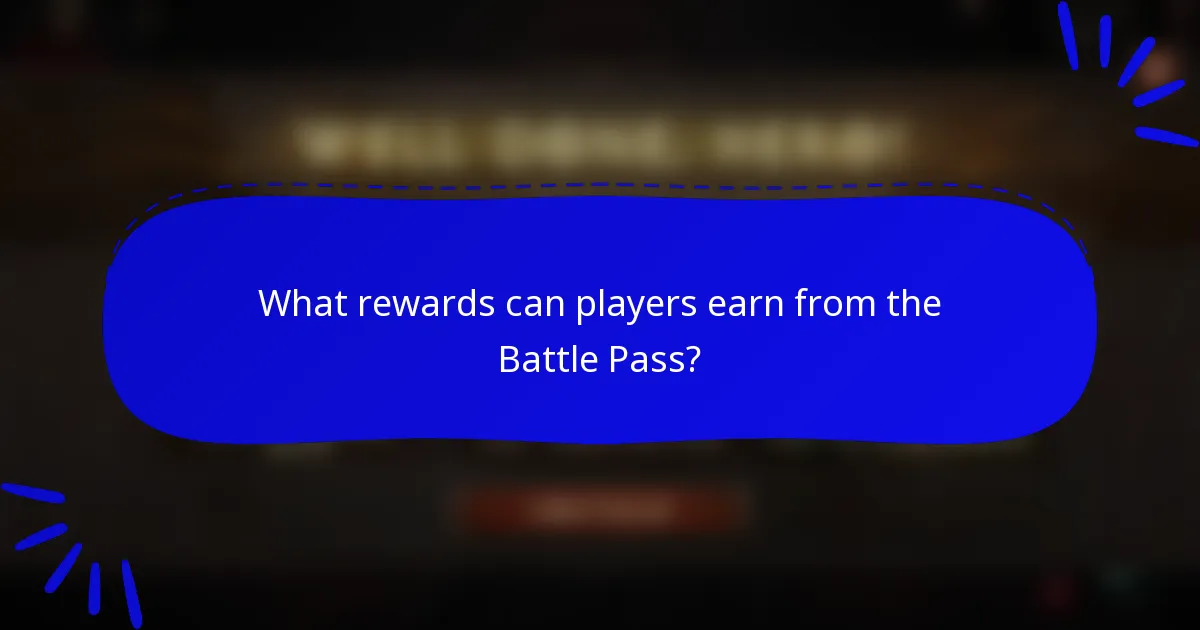 What rewards can players earn from the Battle Pass?